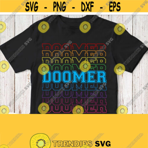 Doomer Svg Generation Shirt Svg Boy Girl Design Male Female Cricut Design Silhouette Image Iron on Heat press transfer Sublimation Design 333