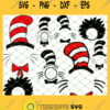 Dr Seuss Monogram SVG PNG DXF EPS 1