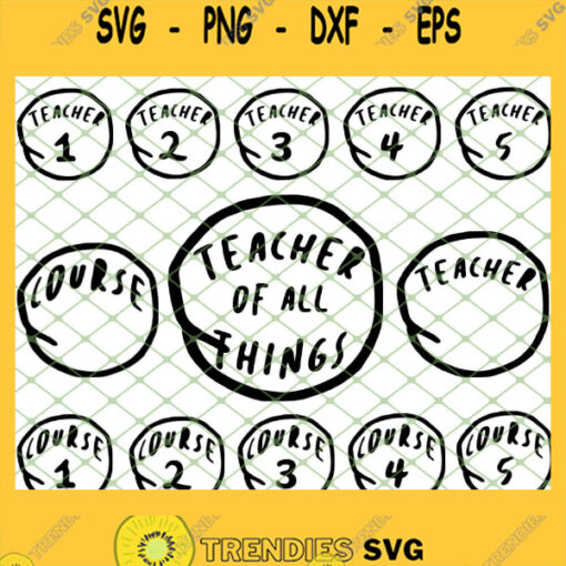 Dr Seuss Teacher SVG PNG DXF EPS 1