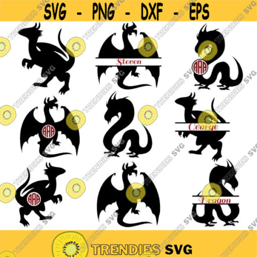 Dragon SVG Svg Files For Cricut Dragon SVG Bundle Dragon Art Svg Files Cut Files Dragon Shirt Fantasy Svg Iron On Transfer .jpg