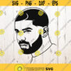 Drake SVG Cutting Files 3 Drake Digital Clip Art Artist Portrait SVG Files for Cricut Celebrity silhouette Famous people Cricut. Design 93
