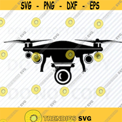 Drone Svg File Drone Vector Image Drone Silhouette Clipart Svg file For Cricut Spy Cam Eps Drone Png Dxf drone Clip Art Design 152