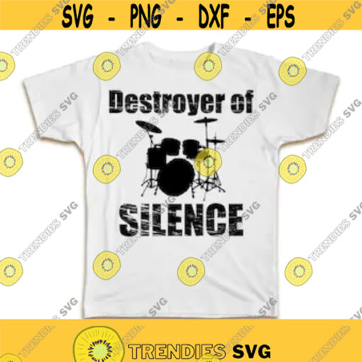 Drummer SVG For T Shirt Designs For Amazon Merch Print on demand design Png EPS Dxf Clip Art svg tshirt designs Drums Vector Images Design 28