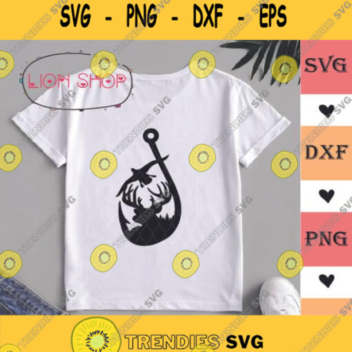 Duck Deer And Hook In Svg Clipart Png Dxf Eps