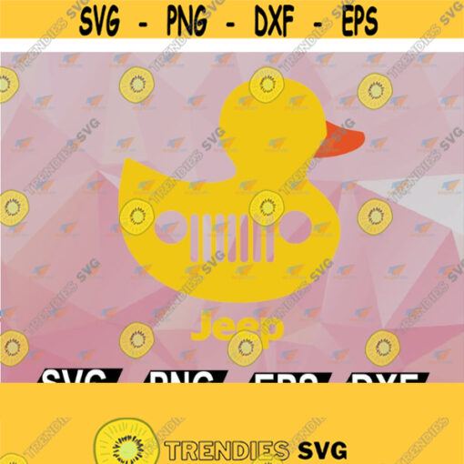 Duck Duck Jeep Svg Jeep Duck Svg Duck SvG Jeep Svg svg png dxf eps cutting file for cricut digital Design 107