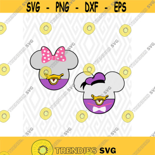 Duck Mouse Ears Cuttable Designs in SVG DXF PNG Ai Pdf Eps Design 35