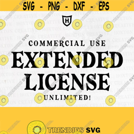 EXTENDED LICENSE Unlimited Personal and Commercial UseDesign 707