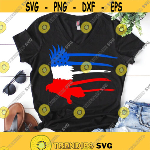 Eagle svg patriotic svg american flag svg 4th of july svg eagle flag svg memorial day svg iron on clipart SVG DXF eps png Design 395