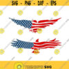 Eagle usa united states flag Cuttable Design SVG PNG DXF eps Designs Cameo File Silhouette Design 90