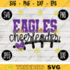 Eagles Cheerleader SVG Team Spirit Heart Sport png jpeg dxf Commercial Use Vinyl Cut File Mom Dad Fall School Pride Football Mom 1842