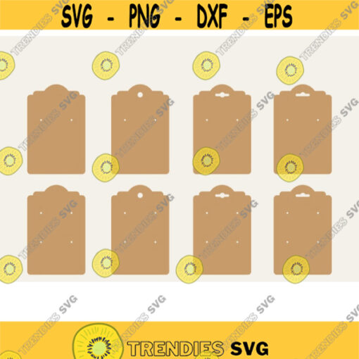 Earring Display Cards Svg. Earring Display Cards Png. Earring Card Cricut. Earring Cards Silhouette. Earring Cards Svg. Template. Png. Dxf.