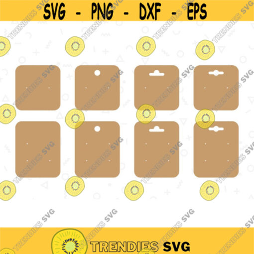 Earring Display Cards Svg. Earring cards Cut file. Earring Cards Cricut. Earring cards Template. Earring Cards Silhouette. Earring Svg. Png.