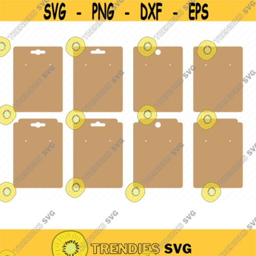 Earring Display cards SVG. Earring Cards Svg. Earring Display cards Png. Earring cards Template. Earring Cards Silhouette. Cutting file. Ai.