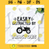 Easily distracted by tractors svgTractor svgBoys shirt svgBoys print svgLittle boy svgBoys toddler svgBoys svg for shirts