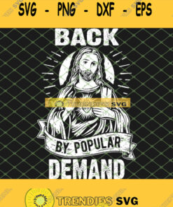 Easter Basket Stuffers Jesus Back By Popular Demand Svg Png Dxf Eps 1 Svg Cut Files Svg Clipart