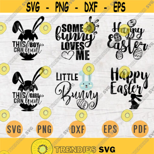 Easter Bundle Pack 6 SVG Files for Cricut Vector Bundle Easter Cut Files INSTANT DOWNLOAD Cameo Svg Dxf Eps Png Pdf Iron On Shirt 2 Design 325.jpg