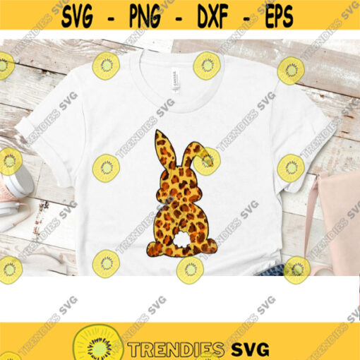 Easter Bunny Clipart Easter Bunny Sublimation leopard print Bunny PNG File For Sublimation sublimation designs downloads