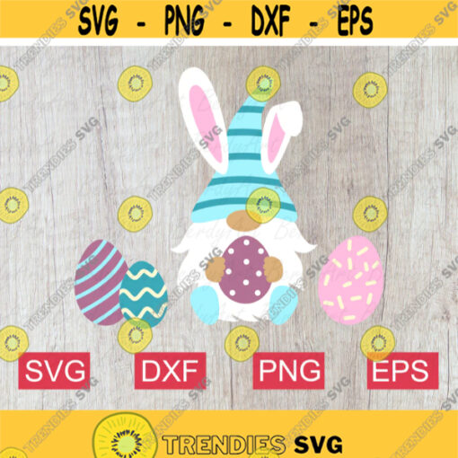 Easter Bunny Gnome Svg Easter Gnome Svg Bunny Gnome Svg Bunny Ears Svg Happy Easter Svg Svg files for Cricut Commercial Use Design 53.jpg