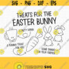 Easter Bunny Tray SVG. Carrots for the Easter Bunny Placemat. Doodle Carrot Plate Cut Files. Vector File Cutting Machine png dxf eps jpg pdf Design 925