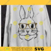 Easter Bunny With Glasses Leopard Easter svg Bunny With Glasses Svg Kids Easter Design Cute Easter Svg Easter Svg Easter Bunny Svg 148 copy