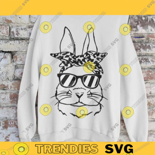 Easter Bunny With Sunglasses Bunny With Sunglasses Bunny With Glasses Svg Kids Design Boy Easter Svg Easter Svg Easter Bunny SvgCute 299 copy