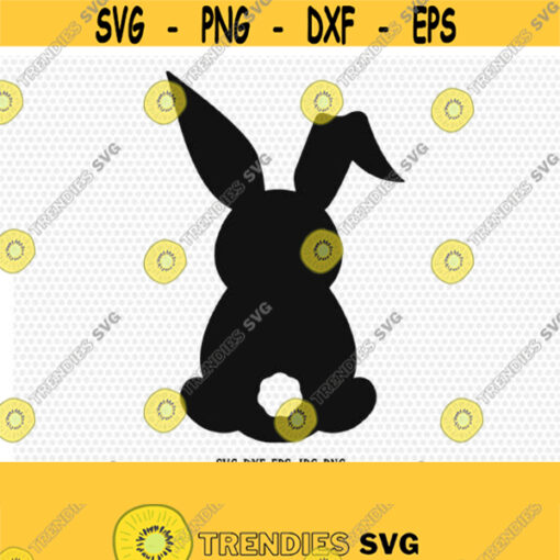 Easter Bunny svg Easter svg Rabbit svg Easter Bunnies Silhoutte monogramCriCut Files frame svg jpg png dxf Silhouette cameo Design 160