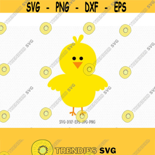 Easter Chick Svg Chick Silhouette Svg Baby Chicken Svg Easter svg Easter Cut File cut Files Cricut svg jpg png dxf Silhouette cameo Design 453