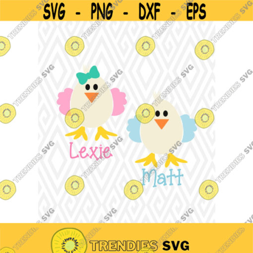 Easter Egg Chick Cuttable Design in SVG DXF PNG Ai Pdf Eps Design 71