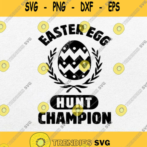 Easter Egg Hunt Champion Svg Easter Day Svg Png Clipart Silhouette