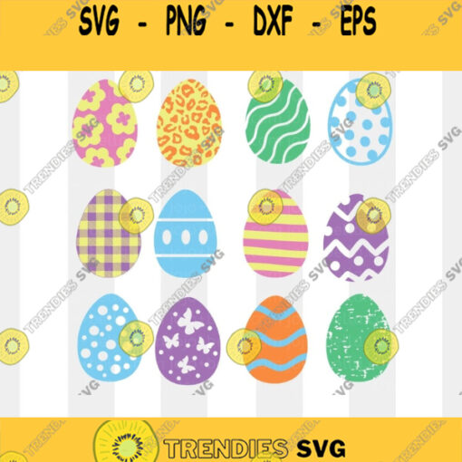 Easter Egg Svg Easter Svg Floral Egg SVG Easter Egg Svg Bundle Easter Egg Svg files for Cricut Sublimation Designs Downloads