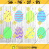 Easter Egg Svg Egg Silhouette Svg Easter Egg Bundle Easter Egg Set Svg for Easter Easter Egg Clipart Svg Files for Cricut.jpg