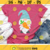 Easter Gnome Svg Easter Svg Cute Gnome with Carrot Cut Files Svg Dxf Eps Png Easter Clipart Easter Shirt Design Silhouette Cricut Design 929 .jpg