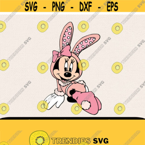 Easter Minnie Bunny Svg Minnie Svg Easter Disney Svg Bunny Svg Disney Bunny Svg Cricut Svg Cut Files Easter Svg Family Svg Mom Svg Design 381