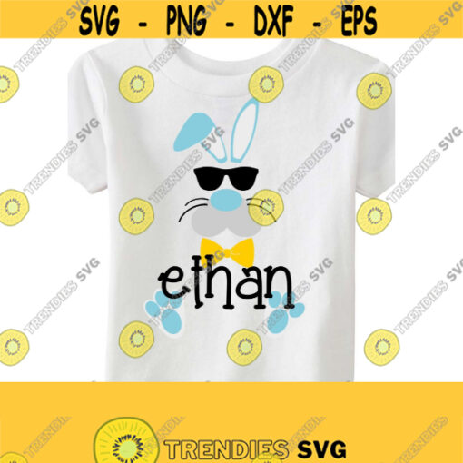 Easter SVG Bunny SVG Monogram Bunny SVG Easter Monogram Svg Easter Bunny Svg Digital Cut Files Svg Ai Dxf Eps Pdf Png Jpeg Design 643