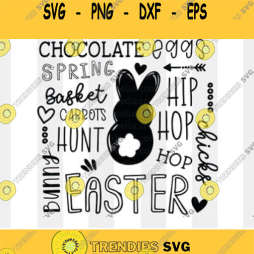 Easter SVG Bunny Svg Happy Easter Svg Easter cut File Easter Sign Svg Easter Shirt Svg Svg Files for Cricut Sublimation Designs