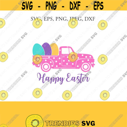 Easter SVG Easter Egg SVG Easter Truck Svg Easter Bunny Svg Bunny Svg Egg Svg Easter Svg Cricut Silhouette Cut File Chevrons
