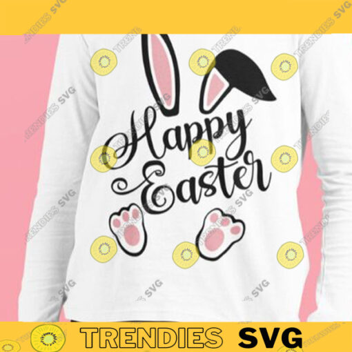 Easter SVG Hoppy Easter SVG Bunny svg Easter Bunny svg Happy easter svg Easter egg svg Bunny svg Easter Clipart Cut Files For Cricut 86