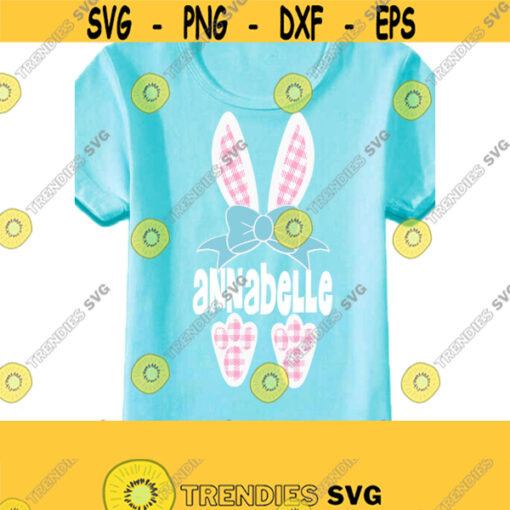 Easter SVG Monogram Bunny SVG Bunny SVGEaster Clipart Bunny Clipart Instant Download Cut Files Svg Dxf Ai Pdf Eps Png Jpeg Design 325