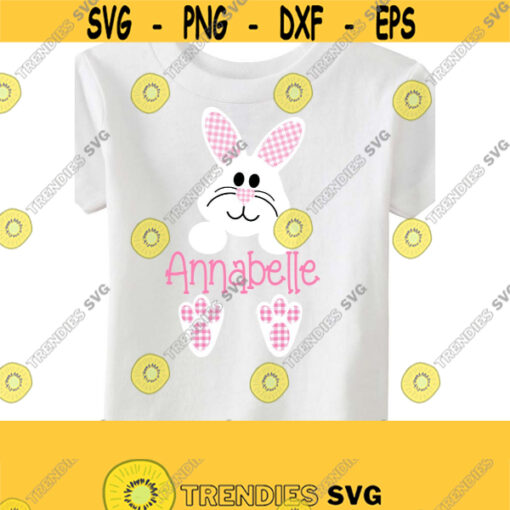 Easter SVG Monogram Bunny SVG Bunny SVGEaster Clipart Bunny Clipart Instant Download Cut Files Svg Dxf Ai Pdf Eps Png Jpeg Design 472