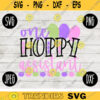 Easter SVG One Hoppy Assistant svg png jpeg dxf Commercial Cut File Teacher Appreciation Holiday SVG School Team 1780