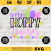 Easter SVG One Hoppy Teacher png jpeg dxf Commercial Cut File Teacher Appreciation Holiday SVG School Team 884