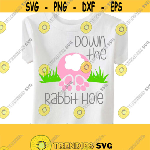 Easter SVG Rabbit SVG Rabbit Hole SVG Rabbit Clipart Digital Cut Files Print Files SvgDxf Eps Ai Pdf Png Jpeg