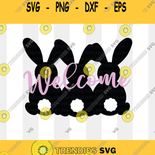 Easter SVG Welcome Sign Svg Easter Sign Svg Easter cut File Welcome Easter Svg Svg Files for Cricut Sublimation Designs Downloads