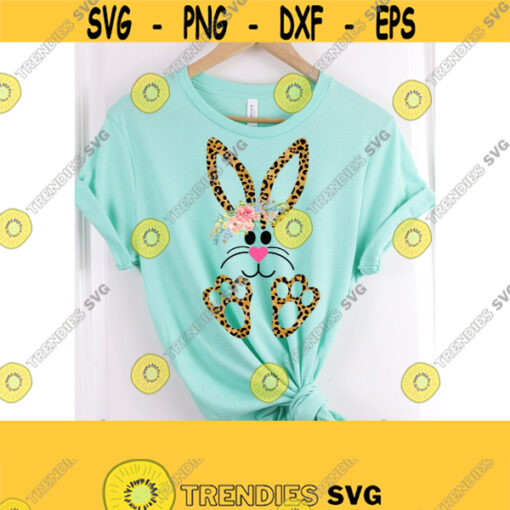 Easter Sublimation Bunny Clipart Easter PNG Design Easter Print FIle Leopard Print Easter Design Easter Sublimation Clipart Design 293