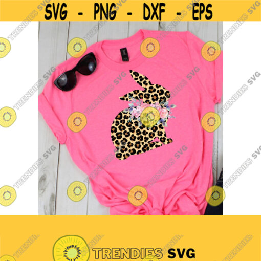 Easter Sublimation Clipart Leopard Print Bunny Sublimation Design Sublimation PNG Easter Clipart Bunny Sublimation