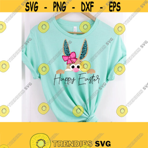 Easter Sublimation Clipart Leopard Print Sublimation Design Sublimation PNG Easter Clipart Bunny Sublimation Bunny Clipart PNG Design 846