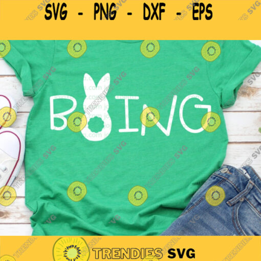 Easter Svg Boing Svg Easter Bunny SVG Boy Bunny Svg Girl Bunny Svg Happy Easter Svg Svg files Bunny Svg Rabbit Svg Spring svg Design 531