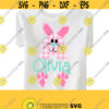 Easter Svg Buffalo Plaid Svg Bunny Monogram SVGBunny Svg Easter Clipart SVG Png Jpeg DXF Ai. Eps Pdf Cut Files Instant Download