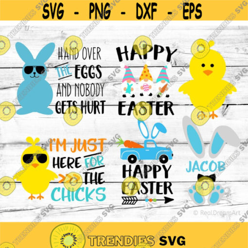 Easter Svg Bundle Happy Easter Svg Easter Kids Svg Bunny Svg Easter Gnomes Svg Egg Hunt Svg Easter Eggs Svg Cut Files for Cricut