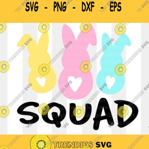Easter Svg Bunny Squad Svg Egg Hunt SVG Easter Egg Cut File Easter Egg Svg files for Cricut Sublimation Designs Downloads